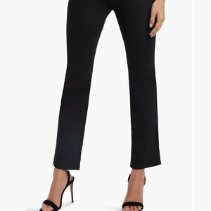 Good American Black Straight Leg Jeans